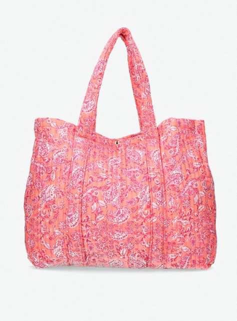 Bolso de Playa Tote Quilt Estampada-4
