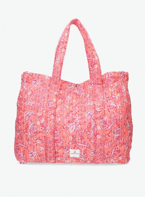 Bolso de Playa Tote Quilt Estampada-2