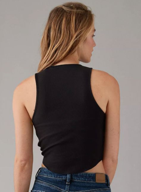 Polera Daily Fave sin Mangas Cuello Alto-1