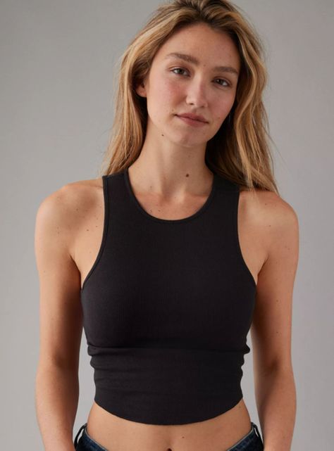 Polera Daily Fave sin Mangas Cuello Alto-0