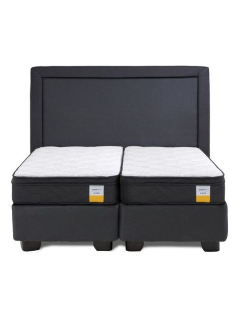 Cama Americana Duplex Eurotop King + Respaldo-0