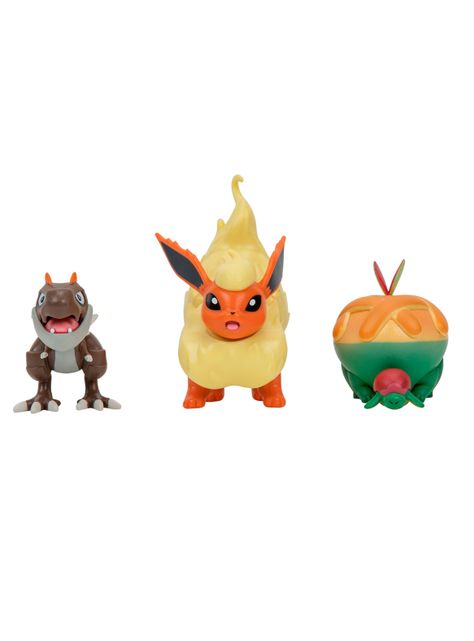 Figura de Acción Flareon + Tyrunt + Appletun-1