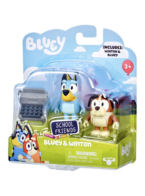 Pack 2 Figura de Acción Bluey & Winton-2
