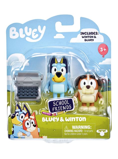 Pack 2 Figura de Acción Bluey & Winton-0