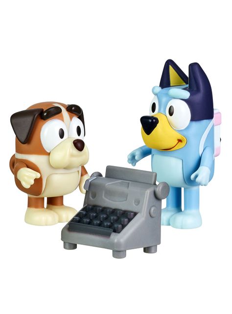 Pack 2 Figura de Acción Bluey & Winton-1
