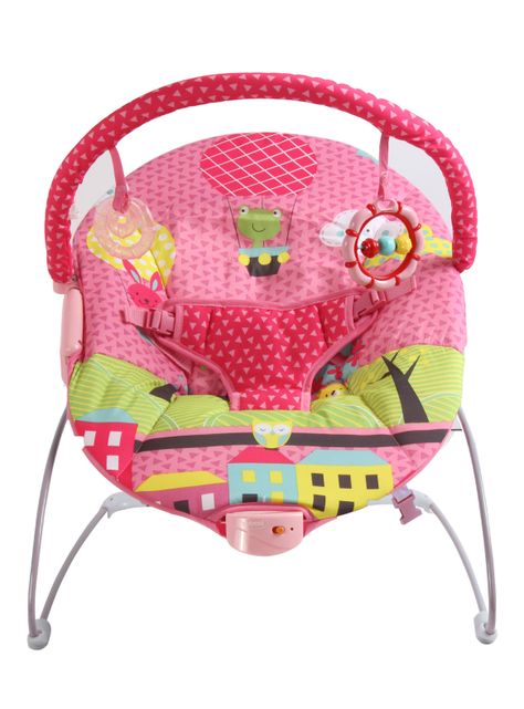 Silla Nido Vibradora Rosada Bebesit-1