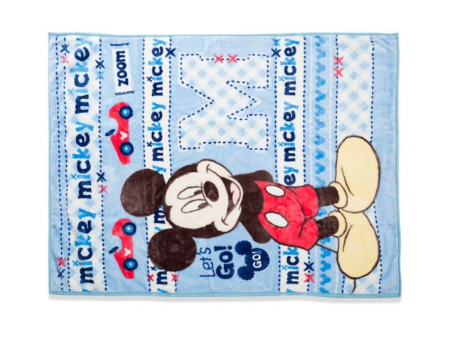 Cobertor de Cuna Mickey Celeste Disney-1