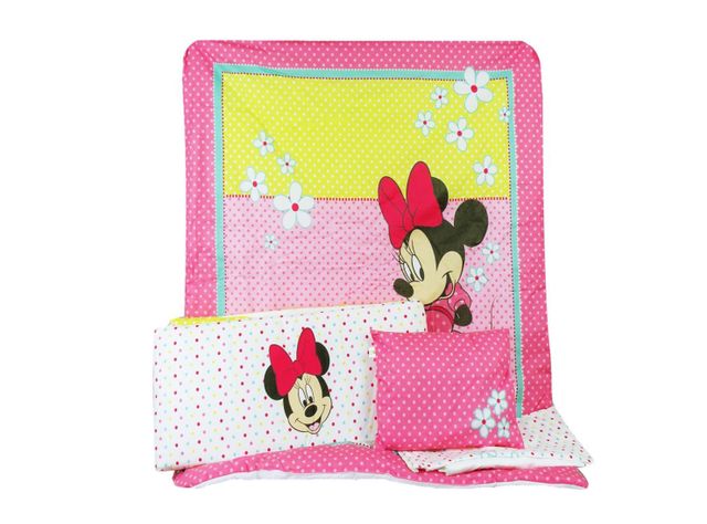 Set de Cuna Minnie Rosado Disney-0