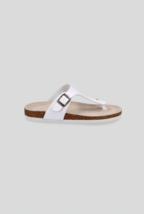Sandalia T-Toe Hebilla y Suela Corcho Mujer-4