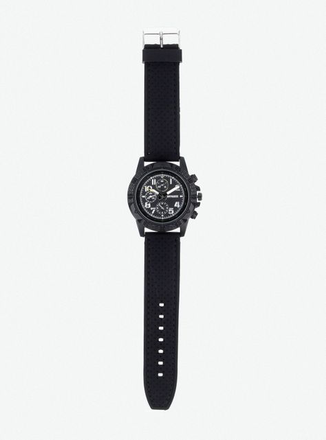 Reloj Análogo Hombre Negro-4