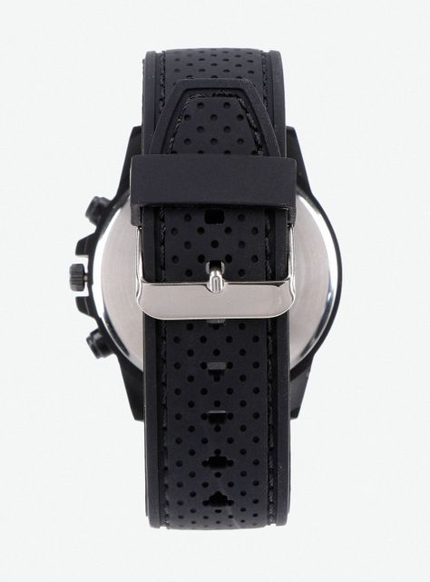 Reloj Análogo Hombre Negro-2