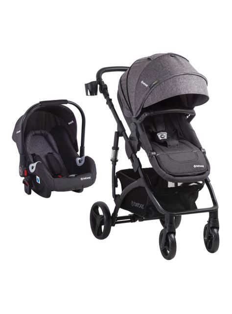 Coche Travel System Explorer Lx Negro Bebesit-0