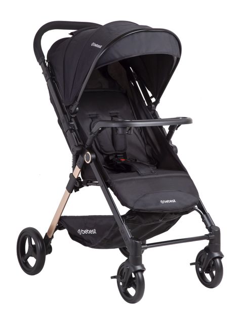 Coche Paseo City Negro Bebesit-0