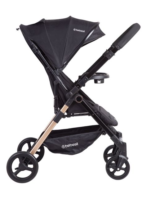 Coche Paseo City Negro Bebesit-3