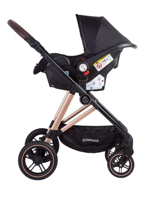 Coche Travel System Neo Negro Bebesit-4