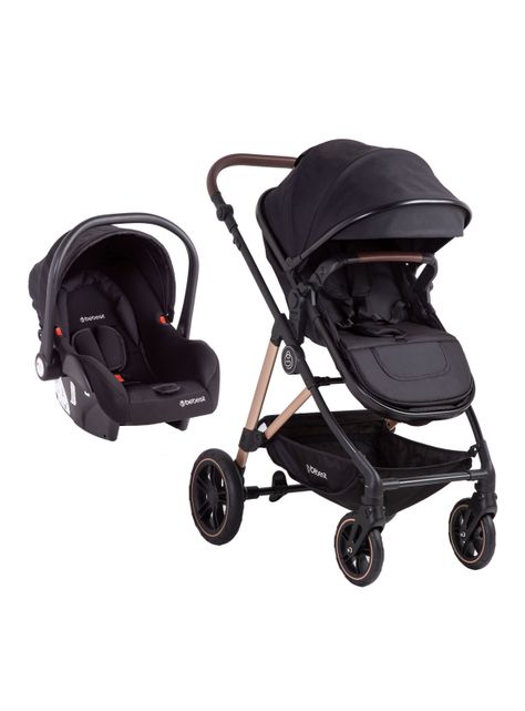 Coche Travel System Neo Negro Bebesit-0