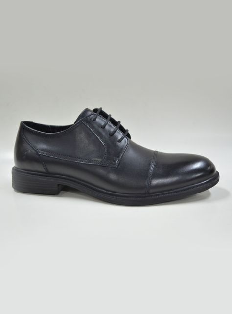 Zapatos de Vestir Punta Redonda Cuero Hombre-0