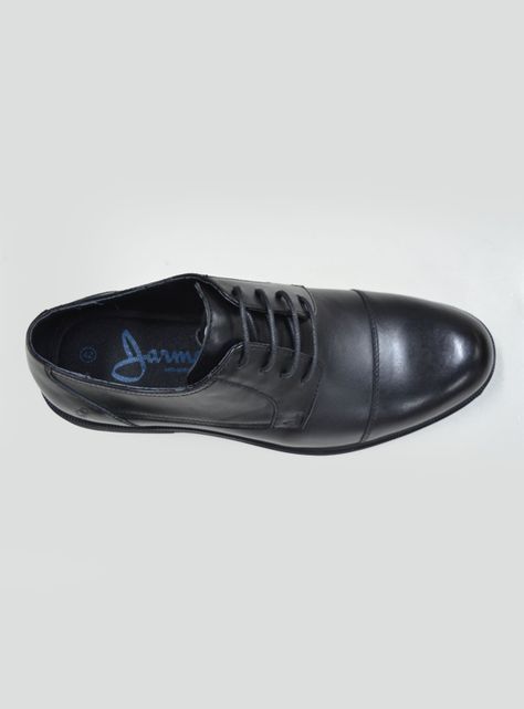 Zapatos de Vestir Punta Redonda Cuero Hombre-1