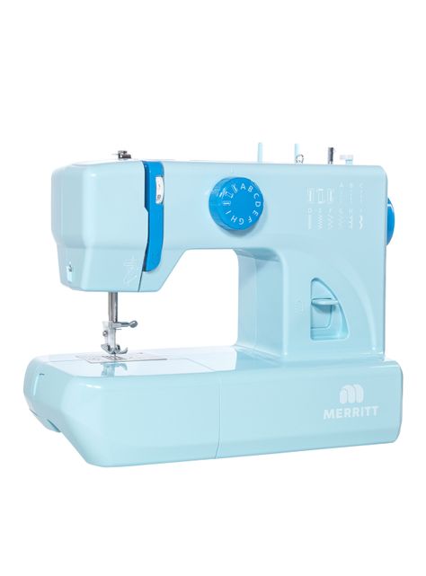 Máquina de Coser ME6 Celeste-1