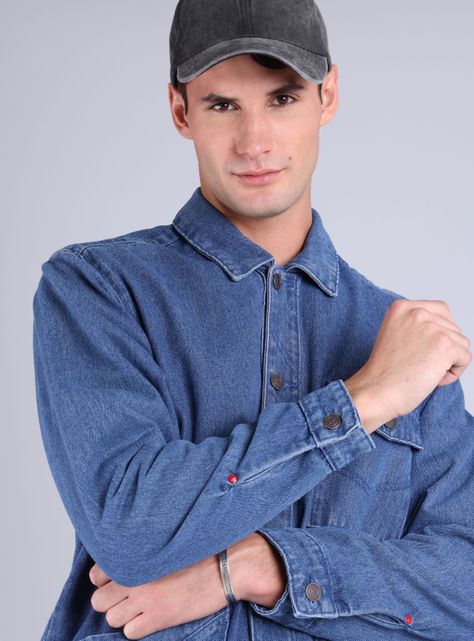 Chaqueta Denim Manga Larga Sport-3