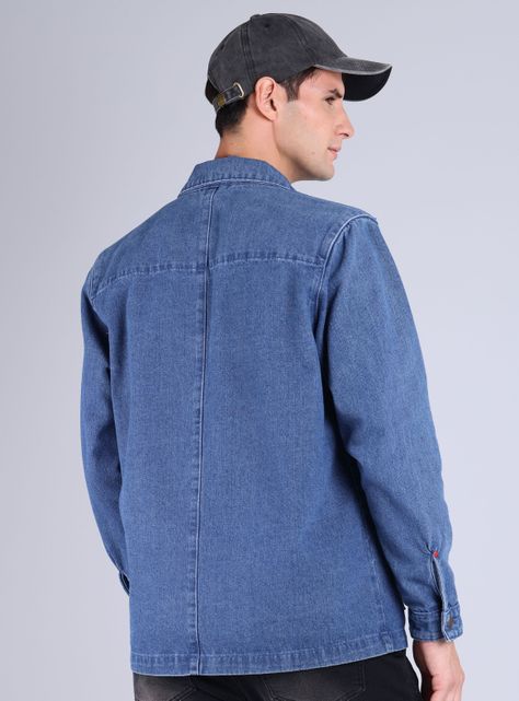 Chaqueta Denim Manga Larga Sport-1