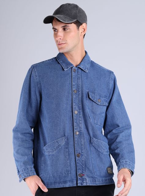 Chaqueta Denim Manga Larga Sport-2