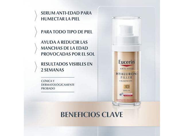 Serum Hyaluron Filler +Elasticity 3D 30 ml Eucerin-3