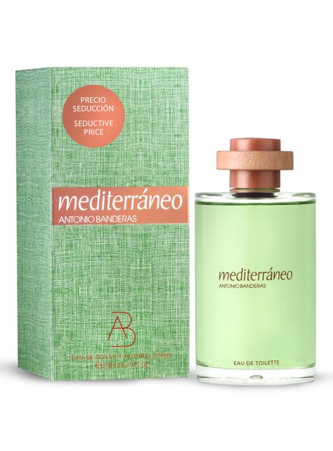 Perfume Mediterráneo Banderas EDT Hombre 200 ml EDL-1
