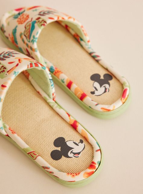 Pantuflas Estampado Tropical-2