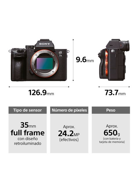 Cámara Mirrorless ILCE-7M3-1