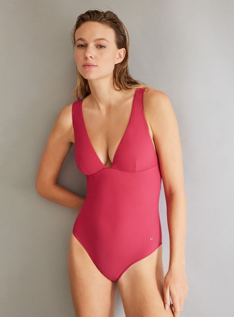 Traje de Baño Moldeador Arandelas-0