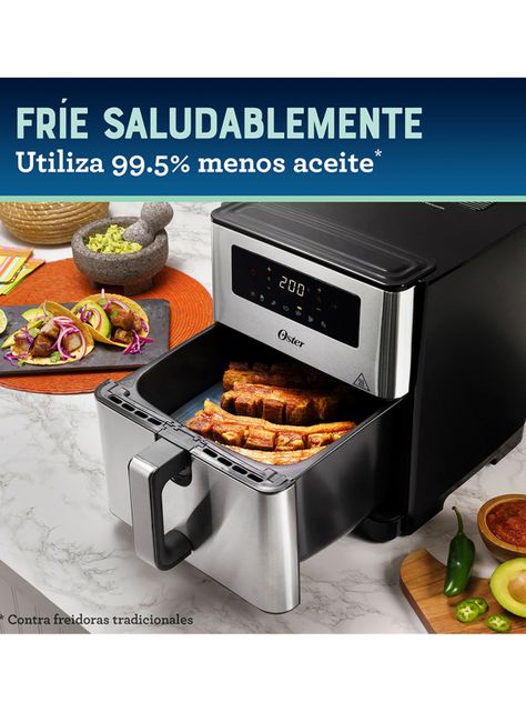 Freidora de Aire Digital 9 Litros DiamondForce CKSTAF90D-7