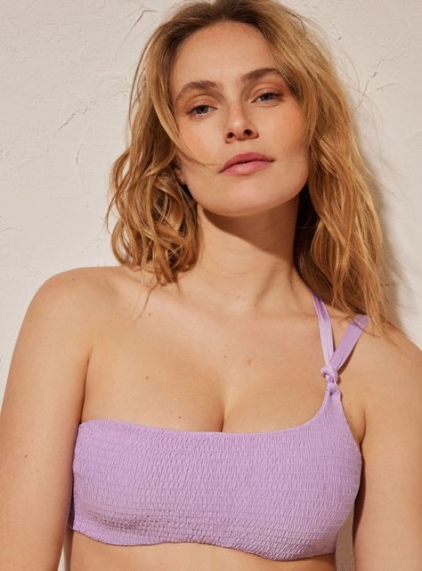 Top Bikini Bandeau Asimétrico Lili-0
