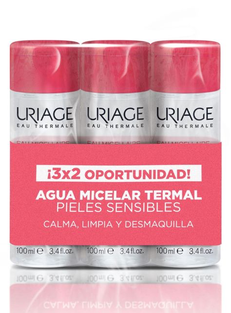 Promo Agua Micelar Piel Sensible 100ml x 3 Unidades-0