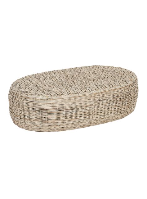 Mesa Centro Aurora 75x122 cm Ratán-3