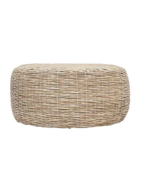 Mesa Centro Aurora 75x122 cm Ratán-4