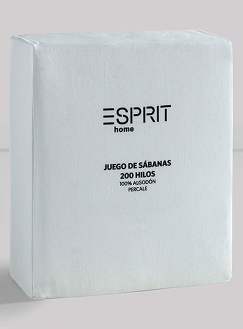Juego de Sábanas 200 Hilos Blanco 2 Plazas-3