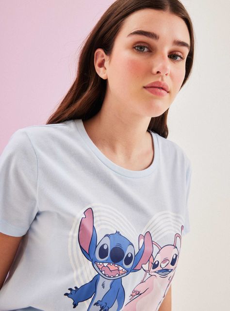 Pijama Disney Stitch y Ángel en Caja-3