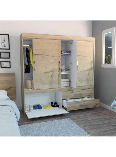 Clóset Allegro 4 Puertas Beige-3