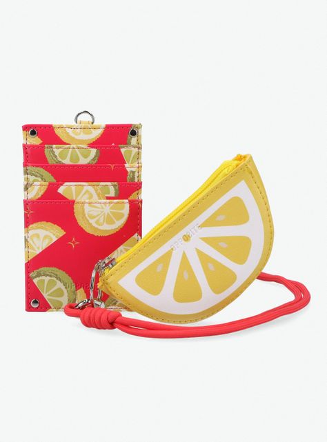 Billetera Tarjetero Estampado Frutas-2