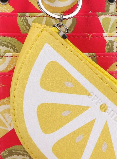 Billetera Tarjetero Estampado Frutas-5