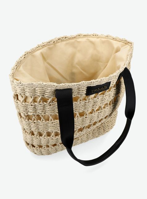 Bolso de Playa Tejido Raffia-5