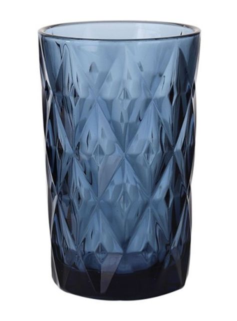 Set 6 Vaso Vidrio 350 ml Azul-2