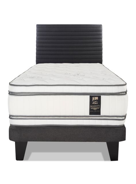 Cama Europea Majesty 1.5 Plazas + Respaldo Modern-2