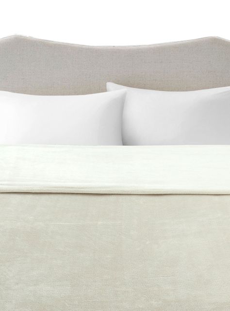 Frazada Flannel Beige 1.5 Plazas-1
