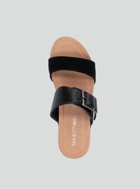 Sandalia Plataforma Hebilla Decorativa Mujer-3