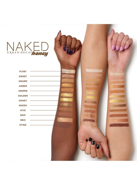 Paleta Urban Decay de Sombras Naked Honey-5