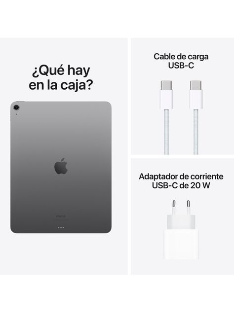 Apple iPad Air 13" WiFi Chip M2 128GB Gris Espacial-4