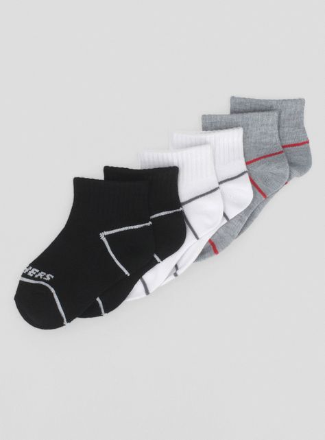 Calcetines Boys Non Terry Qtr Crew 5-6.5-0