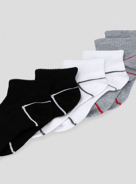 Calcetines Boys Non Terry Qtr Crew 7-8.5-1